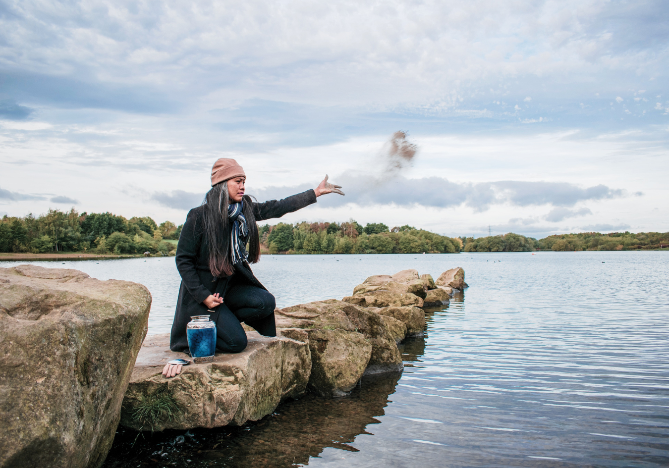 direct cremation ash scattering