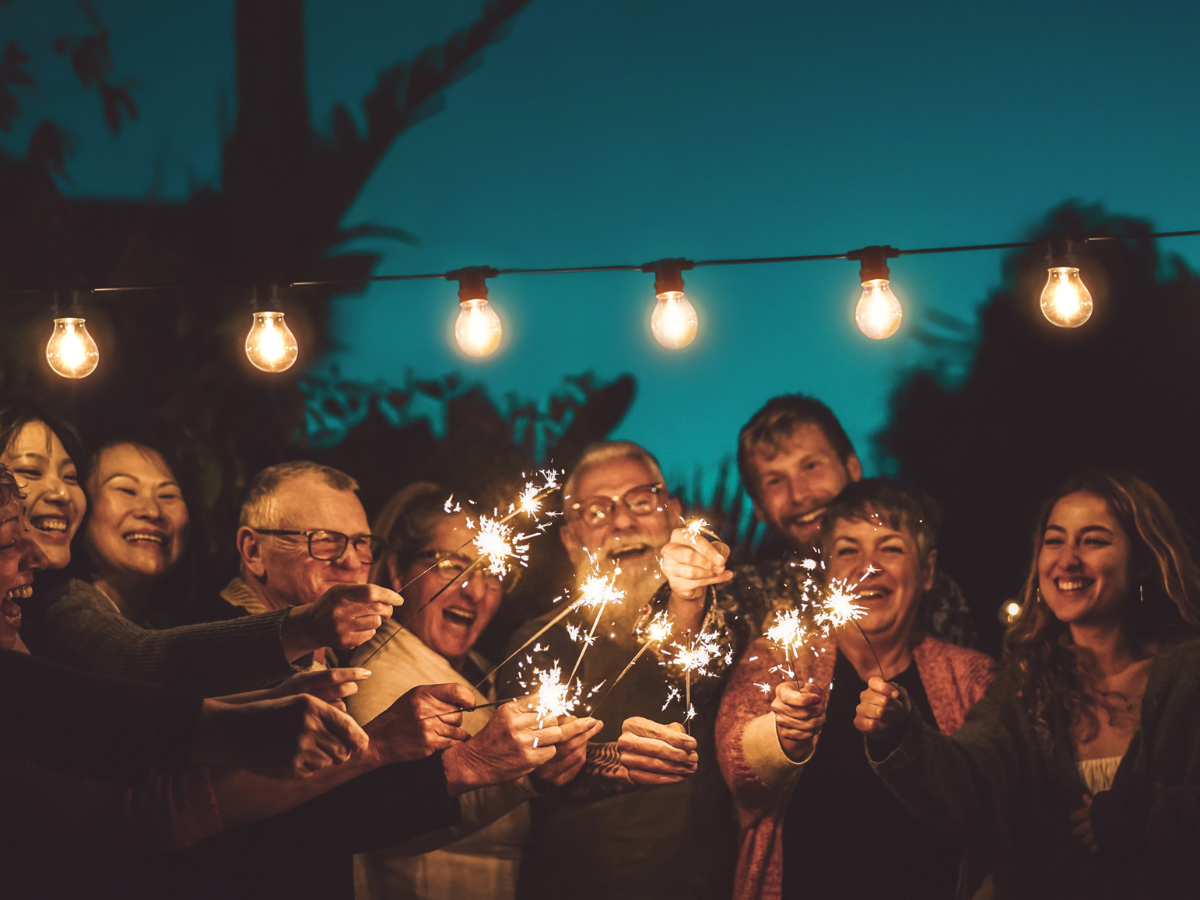 celebration of life with friends